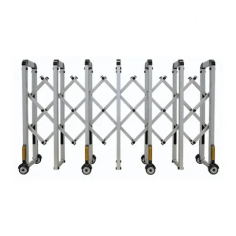 Otto Akr-120-45 Al&uuml;minyum Akordiyon Bariyer 2 Metre Akordiyon G&uuml;venlik Bariyeri