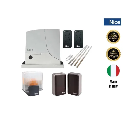 Nice ROX 1000 KİT İtalyan 1000Kg Kayar Kapı Motoru Seti 220V 1 Ton Motor Seti