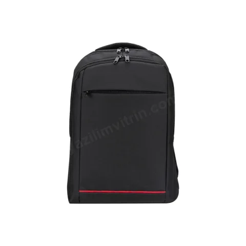 Plm Bergamın Notebook Sırt &Ccedil;antası Siyah 15.6"