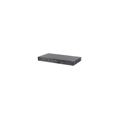 Dahua S3226-24et-240 24 Port 24xfe-2xge-2x1ge/Sfp 240w Poe Switch