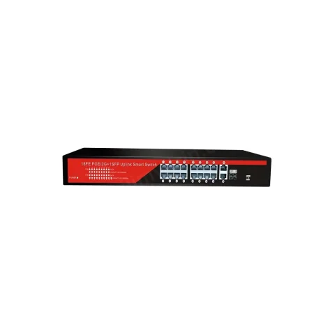 Ezcool Ez-16psf-Sfp 16port 16fe+2ge+1sfp Gigabit Poe Switch 240w