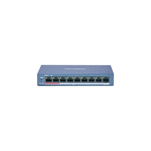 Hikvision DS-3E0109P-E/M(B) 8 Port PoE Switch