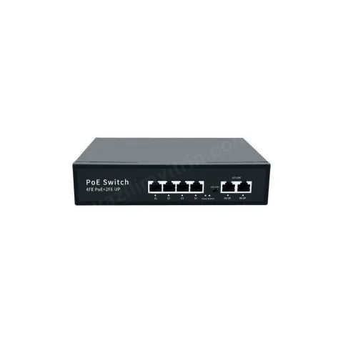OttoPark SW04100 4 PORT 100MBİT + 2 Uplink Poe Switch