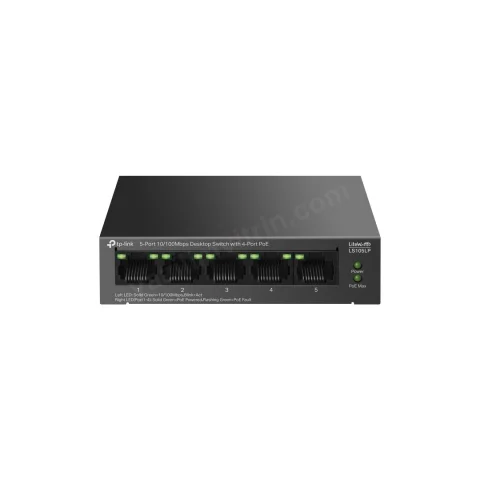Tp-Lınk Ls105lp 5 Port 10/100 Poe Swıtch