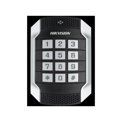 Hikvision Mifare Kart Okuyucu (Keypadli, IP65, IK10)