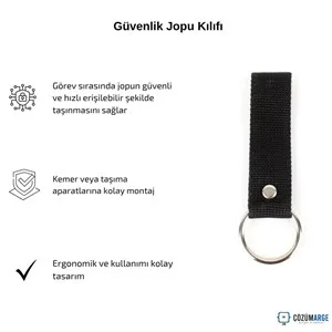 G&uuml;venlik Jopu Kılıfı G&uuml;venlik Jopu Kılıfı