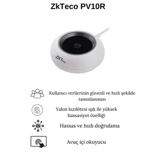 ZkTeco PV10R &Ouml;zellikleri ZkTeco PV10R